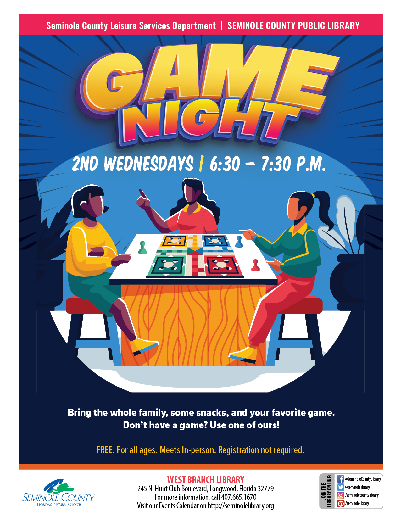Revised Game Night Flyer