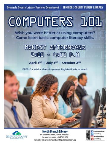 Computers 101 at North Branch Library