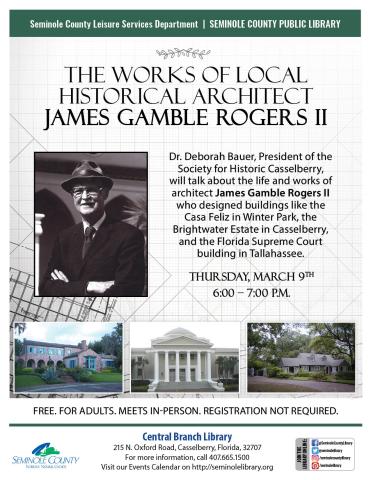 The Works of Local Historical Architect James Gamble Rogers II