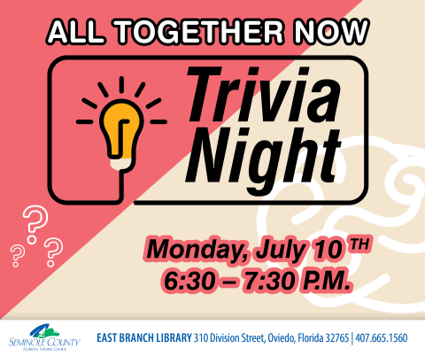 All Together Now Trivia Night at East Branch Library
