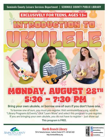 Intro to Ukulele for Teens