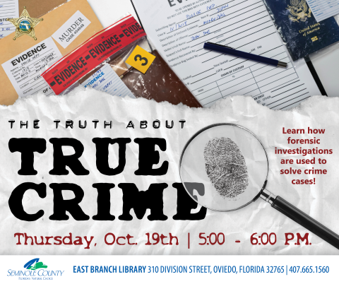 The Truth About True Crime Program at East Branch Library