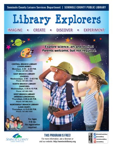 Library Explorers All Branches