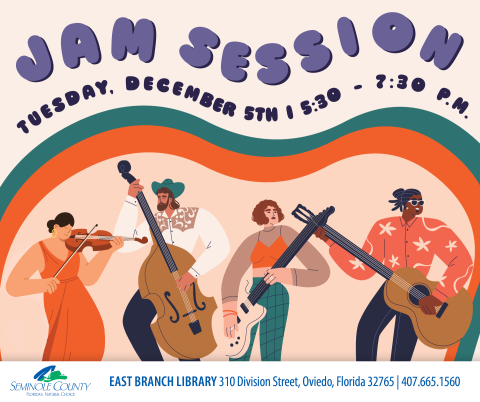 Musical Jam Session at East Branch Library