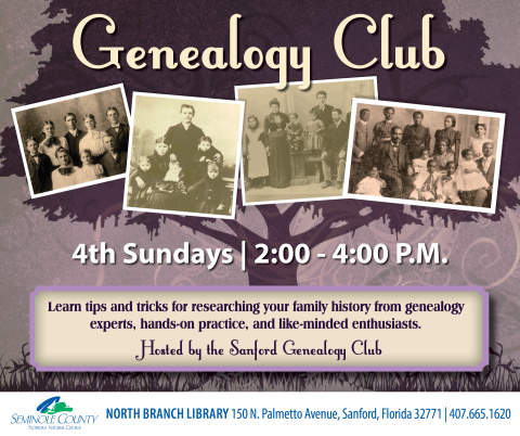 Genealogy Club at North Branch Library