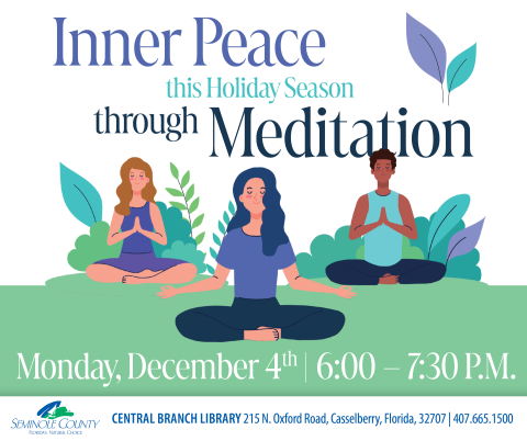 Inner Peace Through Meditation Program at Central Branch Library