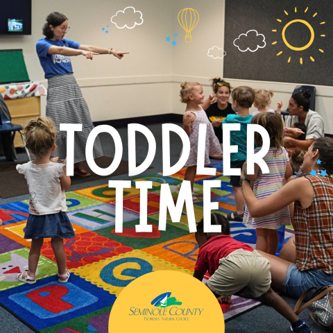 Toddler Time Storytime for Kids ages 18 months to 3 years