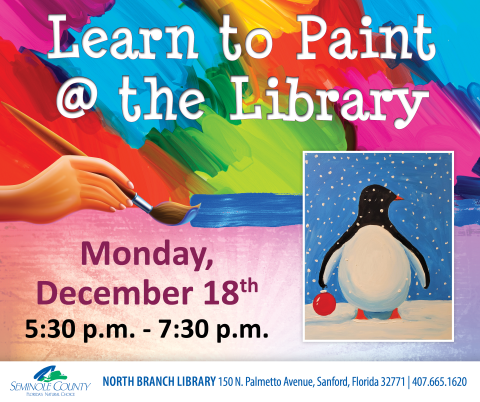 Learn to Paint at the North Branch Library