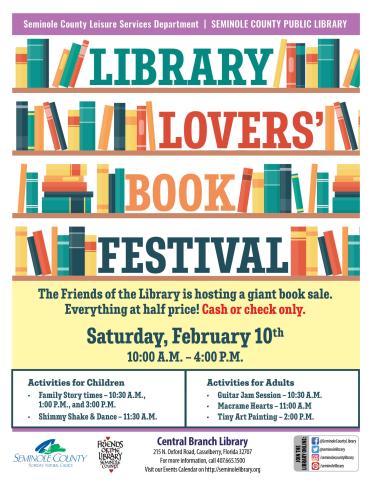 Library Lovers' Book Festival at Central Branch Library