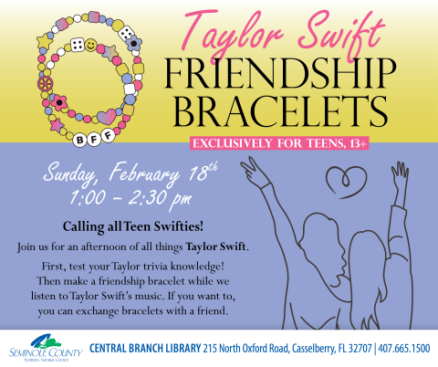 Taylor Swift Friendship Bracelets for Teens 13+