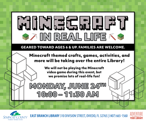 Minecraft in Real Life - East