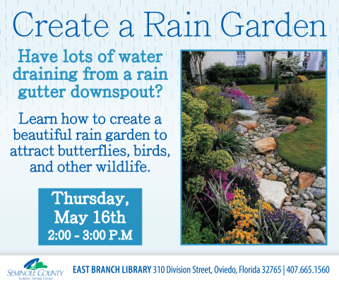 Create a Rain Garden Program at East Branch Library