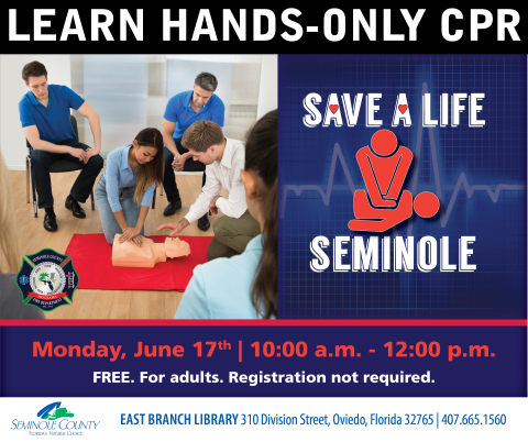 Hands Only CPR & AED program at East Branch Library