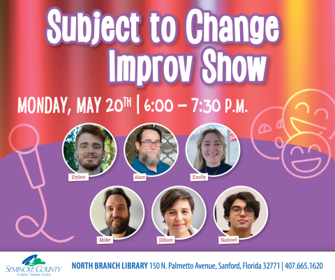 Subject to Change Improv Show at North Branch Library