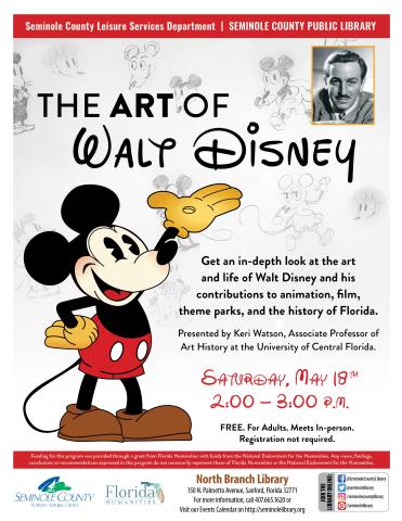 The Art of Walt Disney Program at North Branch Library