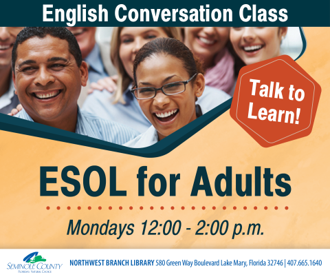 ESOL for Adults at Northwest Branch Library