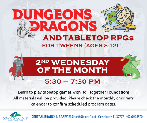 Dungeons & Dragons and RPGs for Tweens