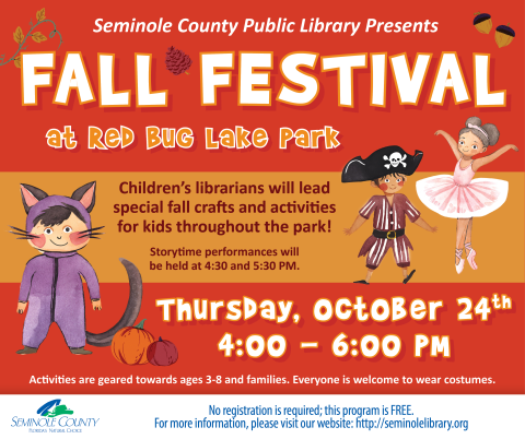 Fall Festival at Red Bug Lake Park