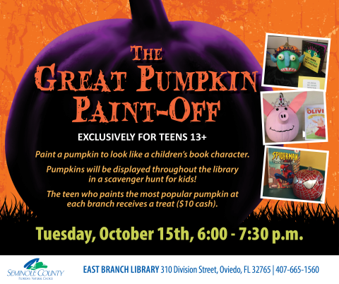 The Great Pumpkin Paint-Off - East, 2024