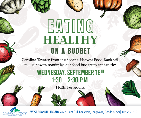 Eating Healthy on a Budget Flyer