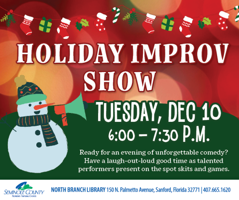 Holiday Improv Show at North Branch Library