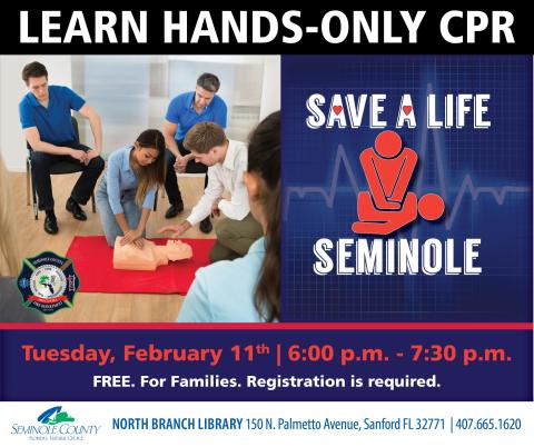 Hands Only CPR Program at North Branch Library