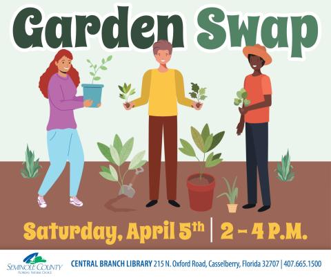 Garden Swap at Central Branch Library