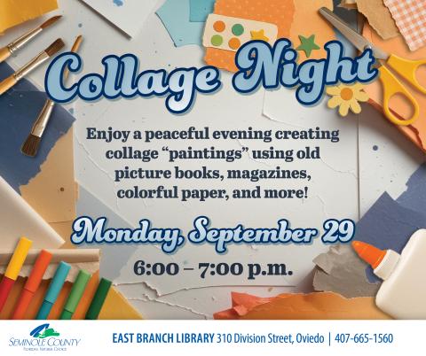 Collage Night Flyer