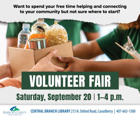 Volunteer Fair Flyer