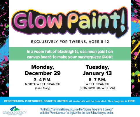 Glow Paint for Tweens