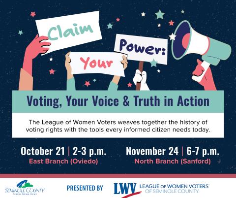 Claim Your Power Flyer