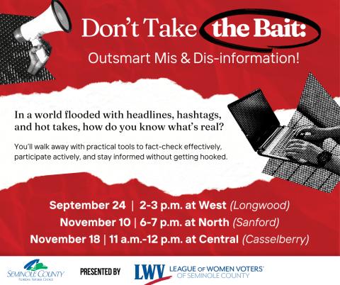 Don't Take the Bait Flyer