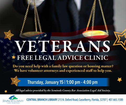 Legal Aid Veterans Flyer