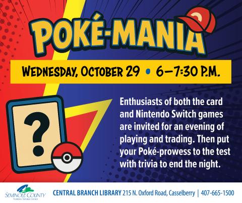 Pokemania flyer