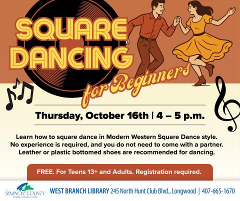 Square Dancing Flyer
