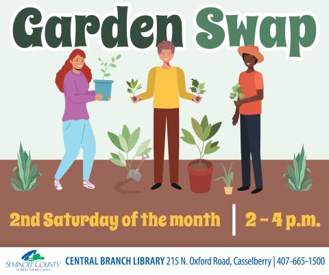 Garden Swap Flyer