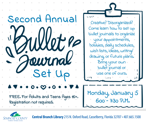 Bullet Journal Flyer