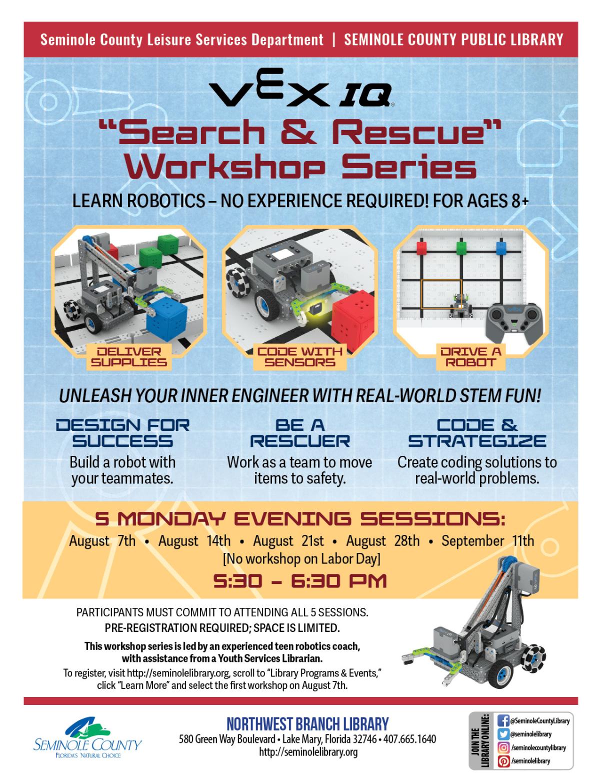 VexIQ Robotics Workshop