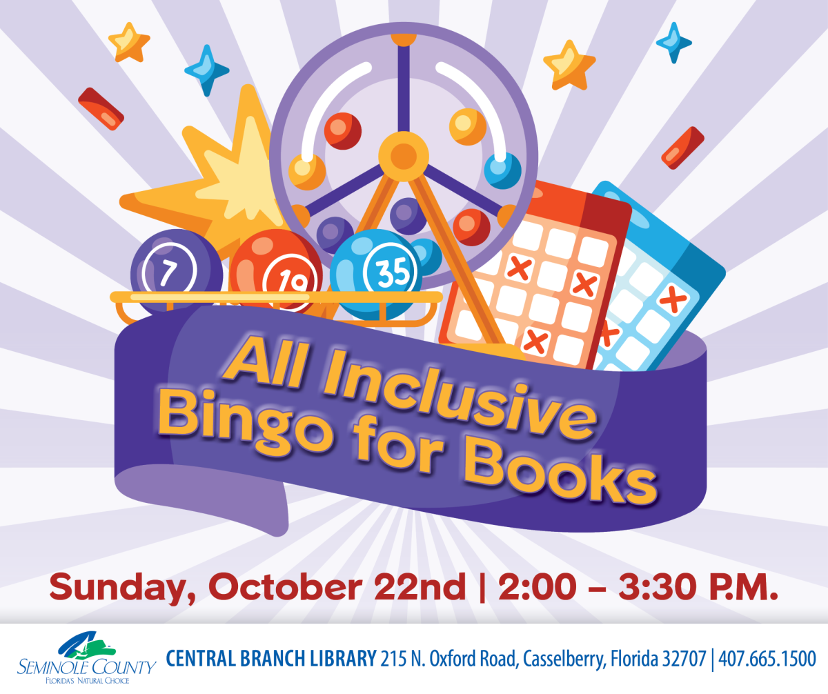 All Inclusive Bingo for Books program at Central Branch Library