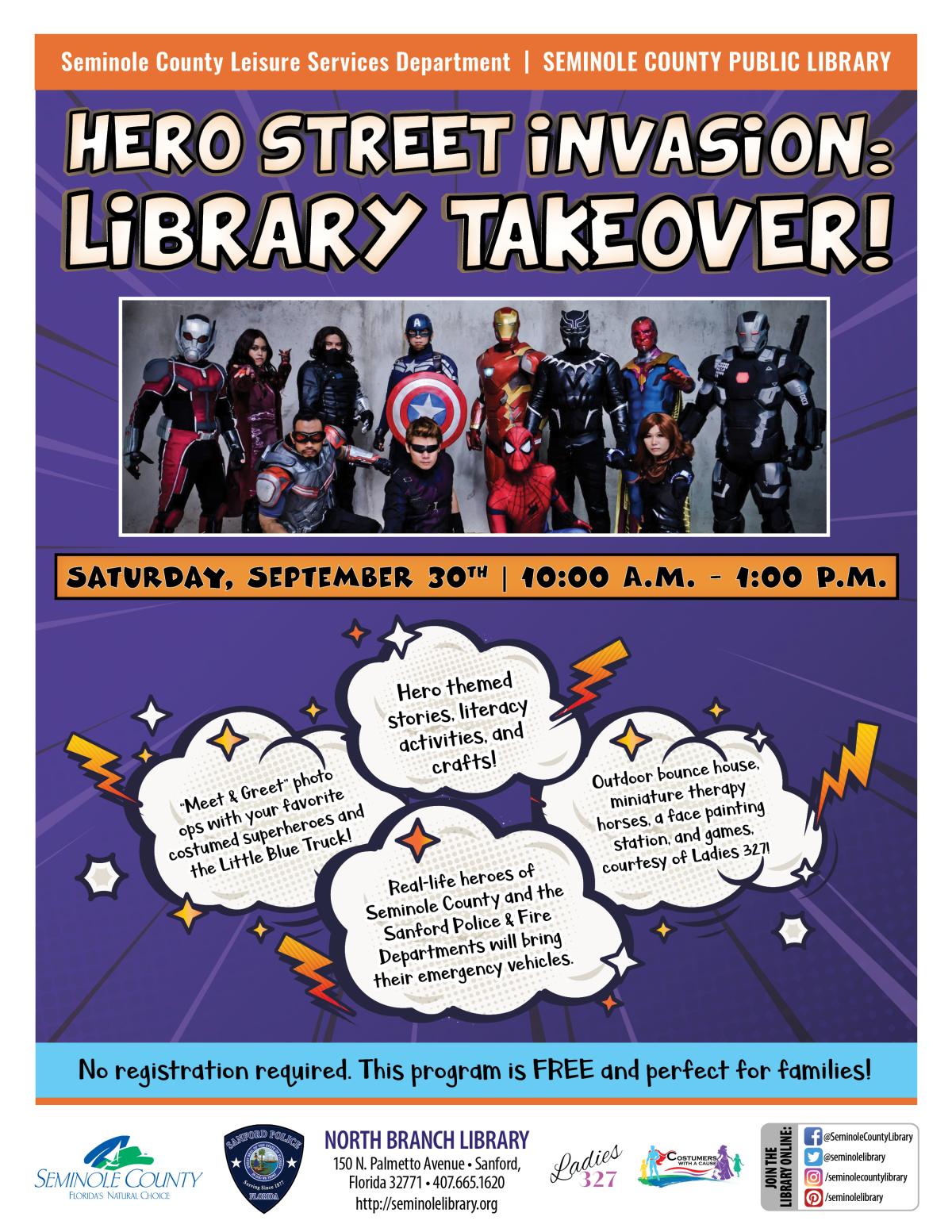 Hero Street Invasion - Library Takeover