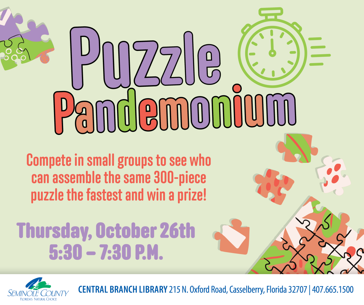 Puzzle Pandemonium - Central Branch Library