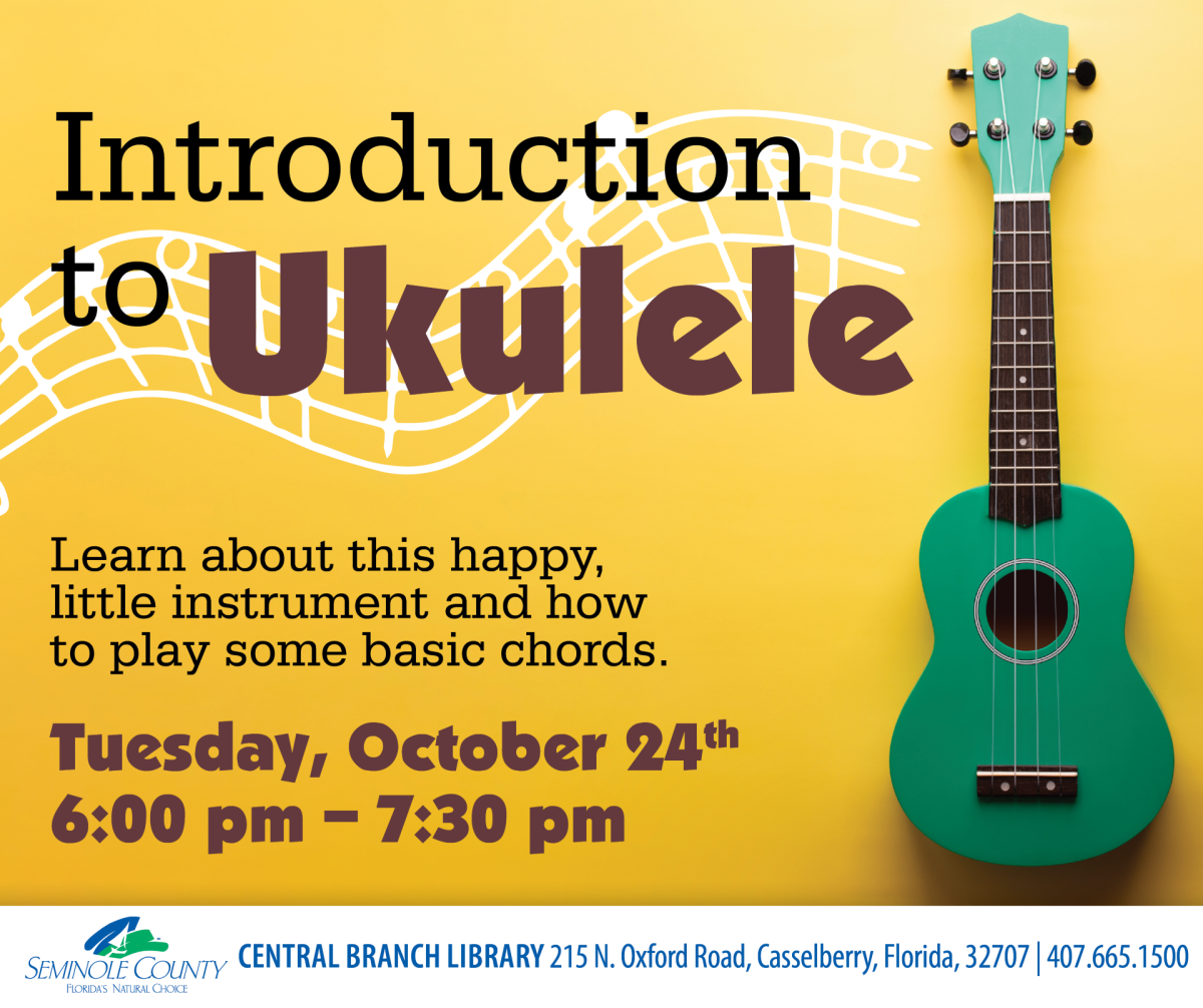 Introduction to Ukulele program at Central Branch Library