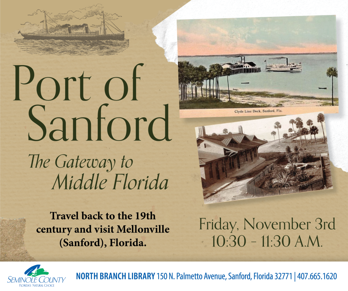 Port of Sanford program at North Branch Library