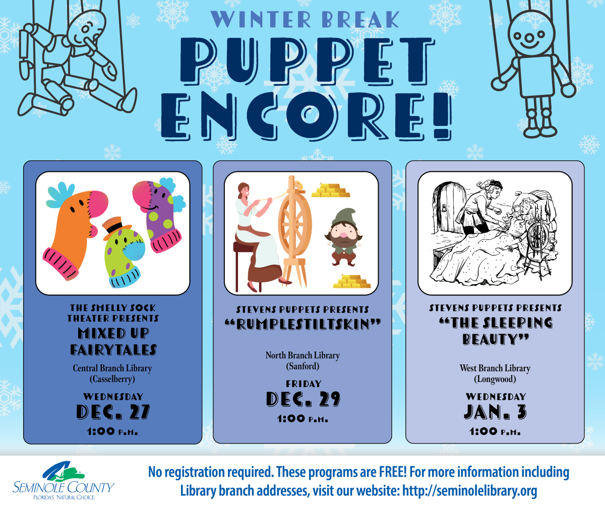 Winter Break Puppet Encore