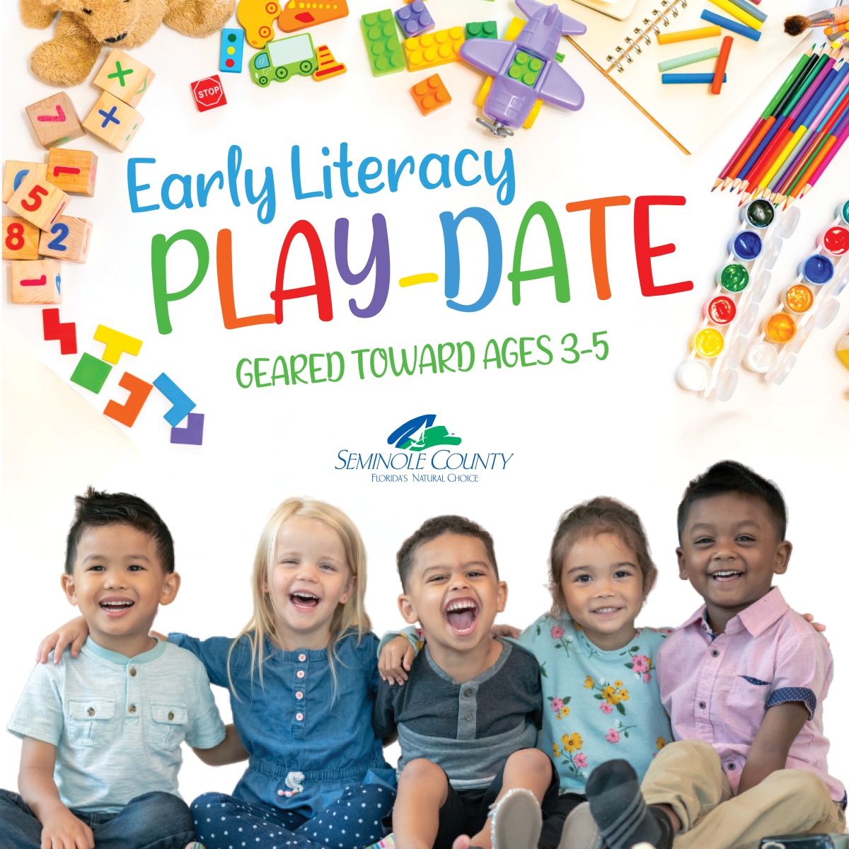 Early Literacy Play-Date for Ages 3-5