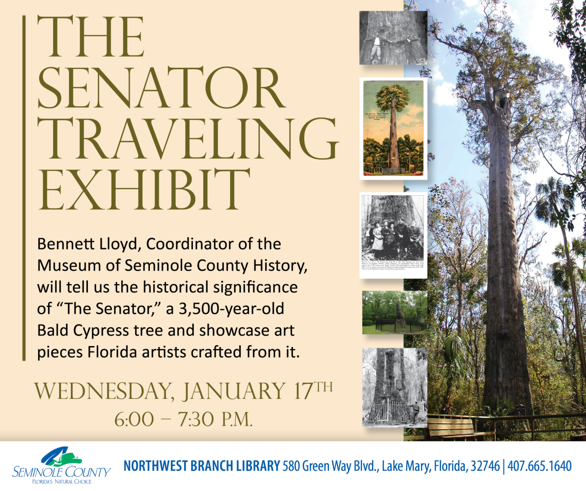 The Senator Traveling Exhibit at Northwest Branch Library