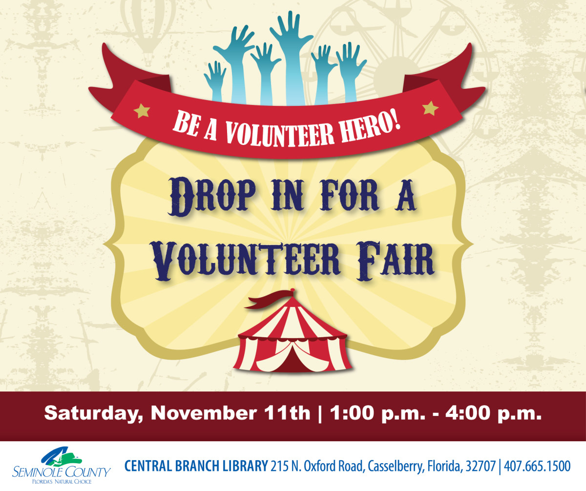 Volunteer Fair at Central Branch Library