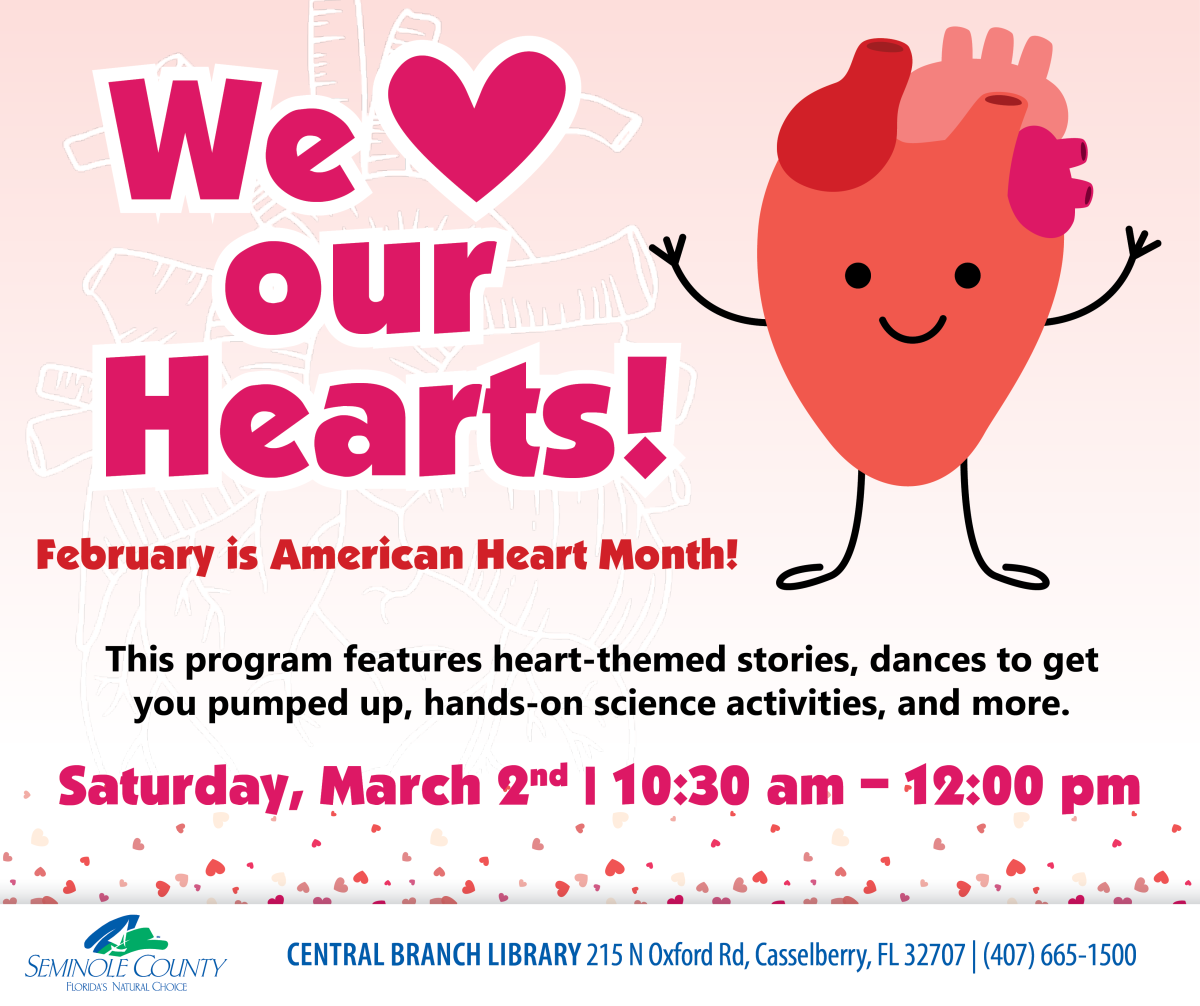 We Heart Our Hearts - Central Branch Library