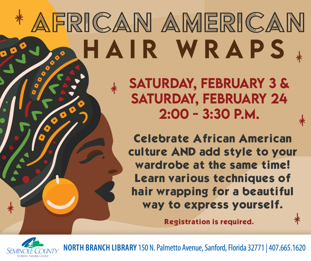 African Hair Wraps Program at North Branch Library