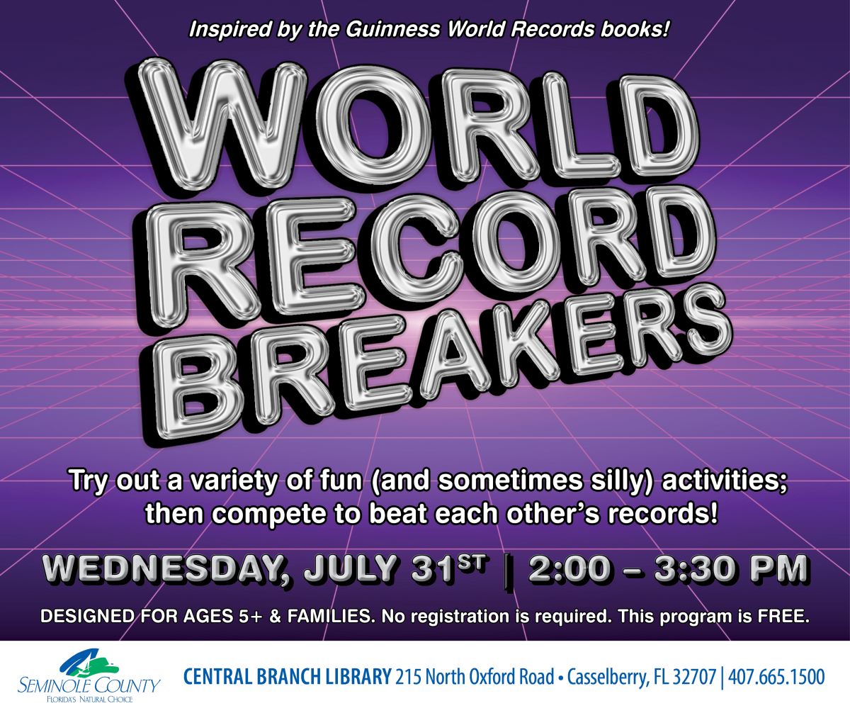 World Record Breakers - Central Branch Library